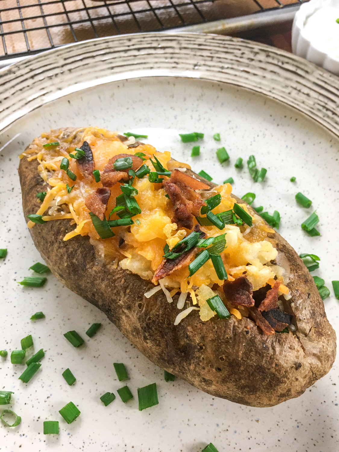 loaded baked potato