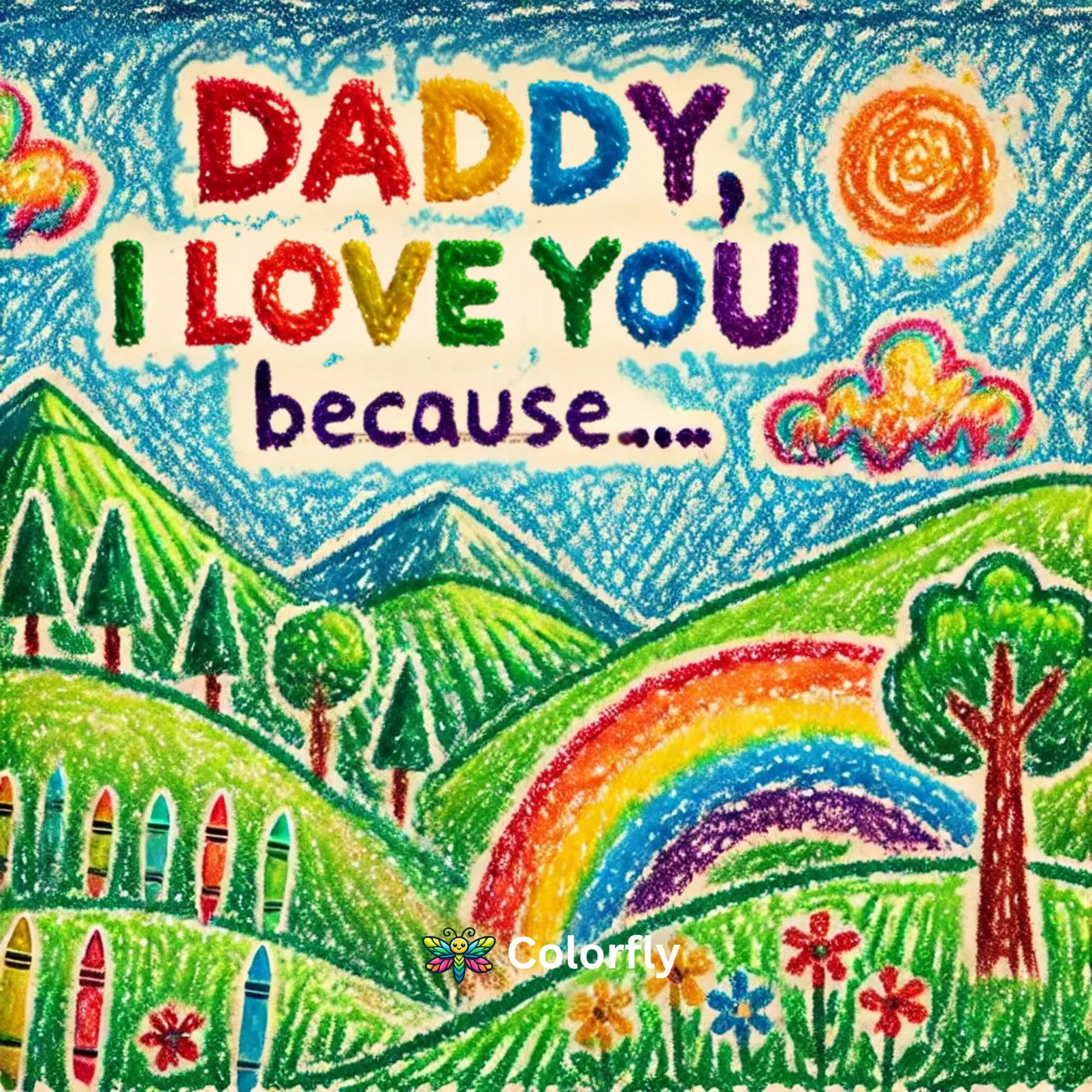 "Reasons I Love Dad" Mini Book