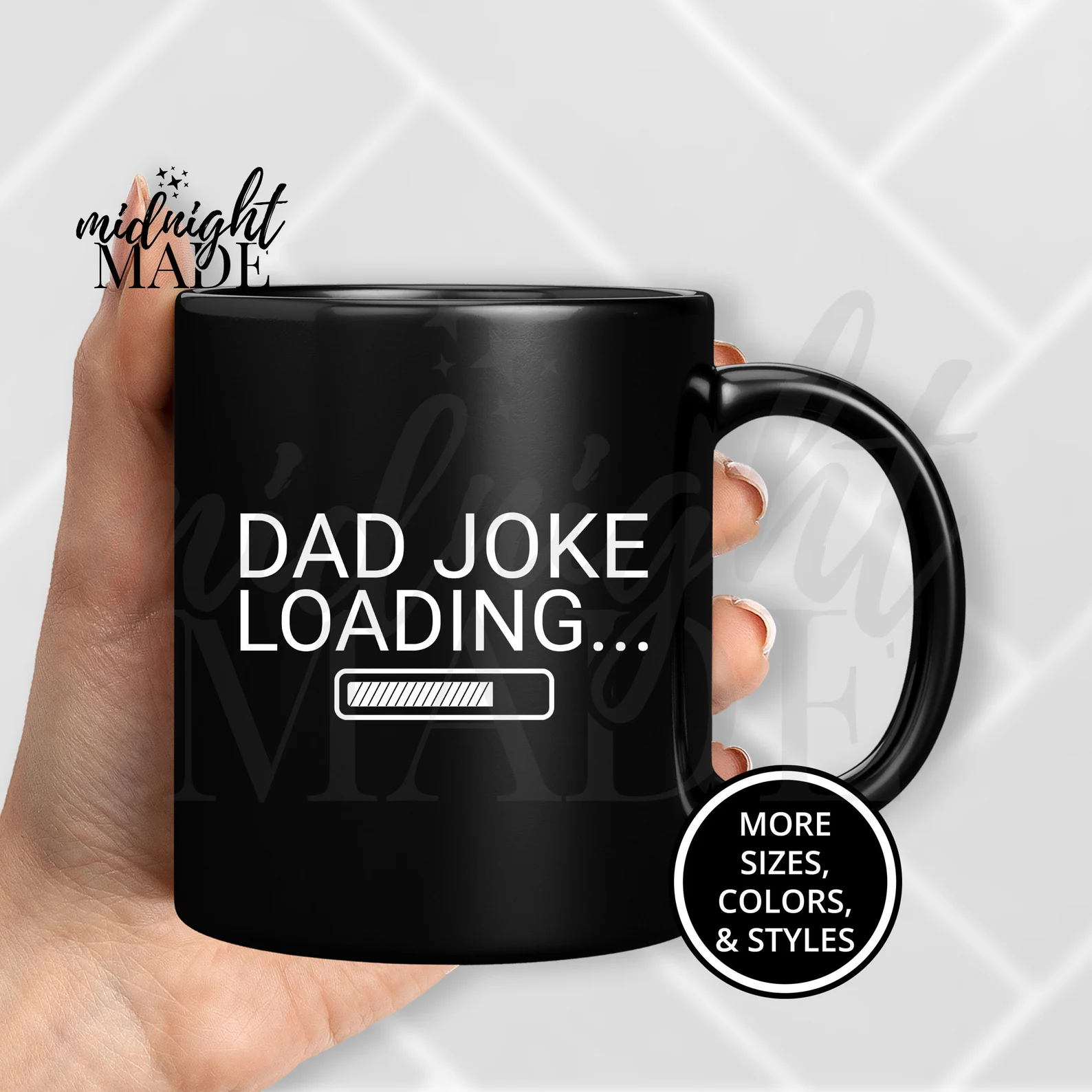 Funny “Dad Joke Loading” Mug