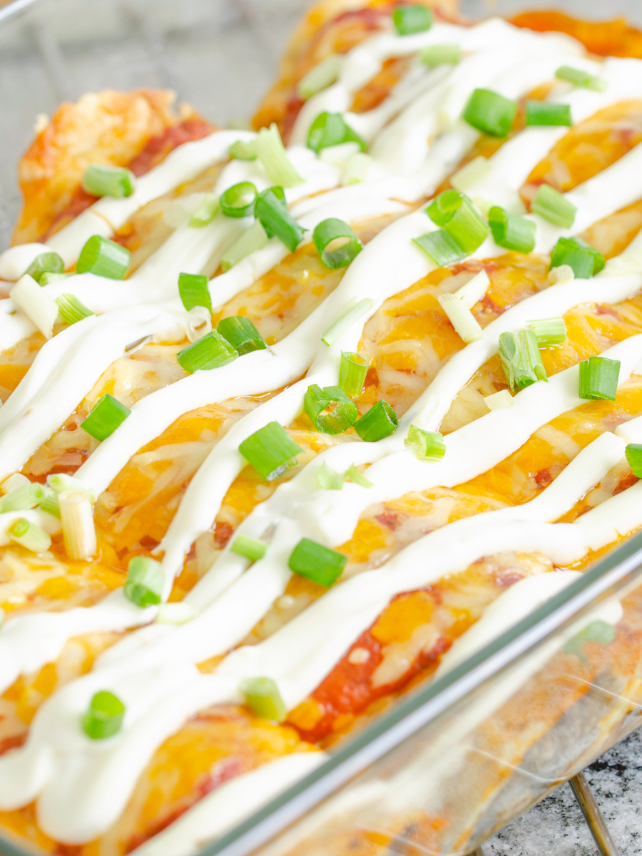 Beef Enchilada Casserole