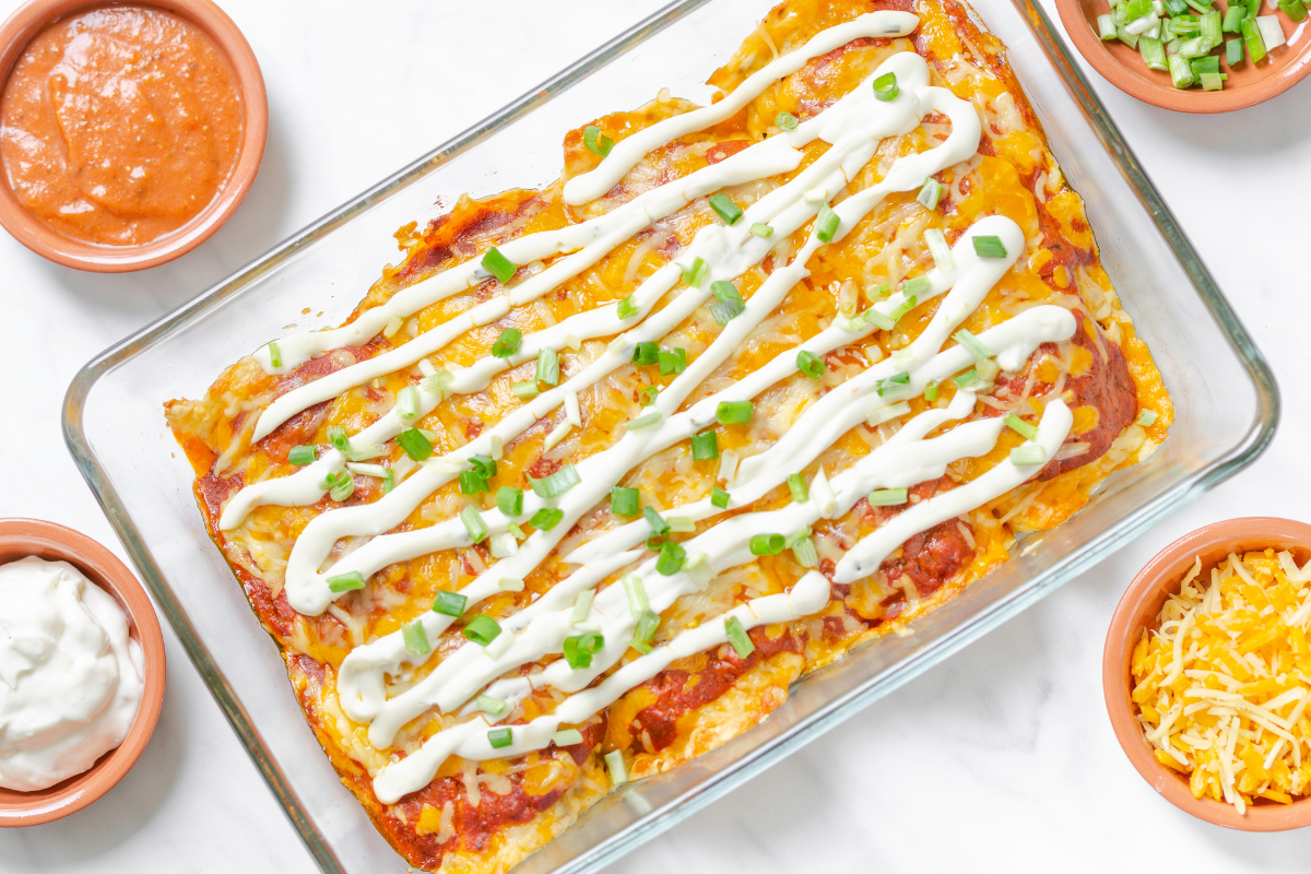 Beef Enchilada Casserole