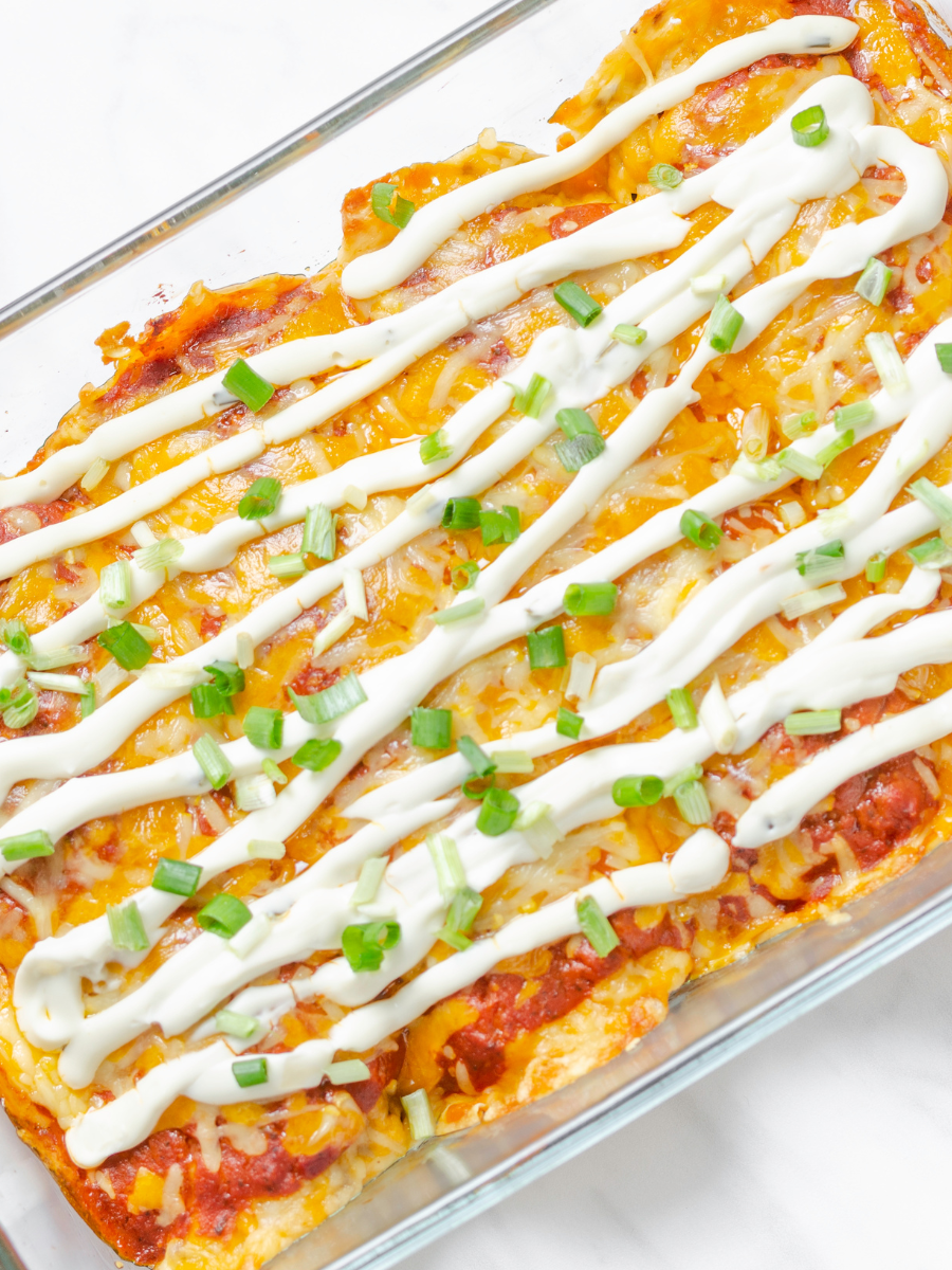 Beef Enchilada Casserole