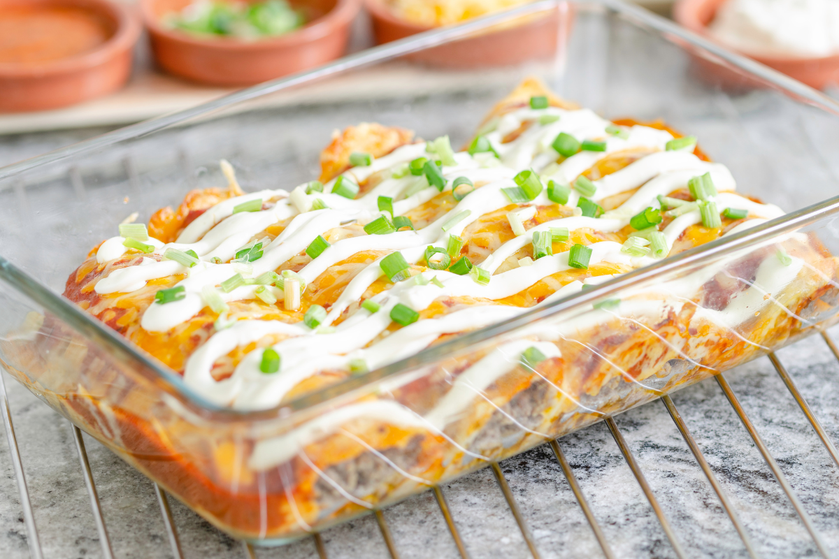 Beef Enchilada Casserole