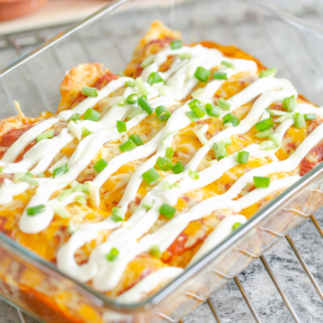 Beef Enchilada Casserole