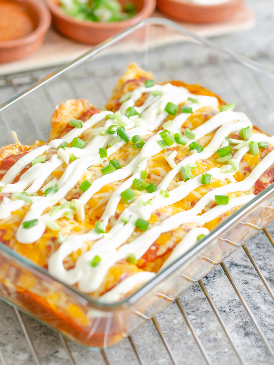 Beef Enchilada Casserole
