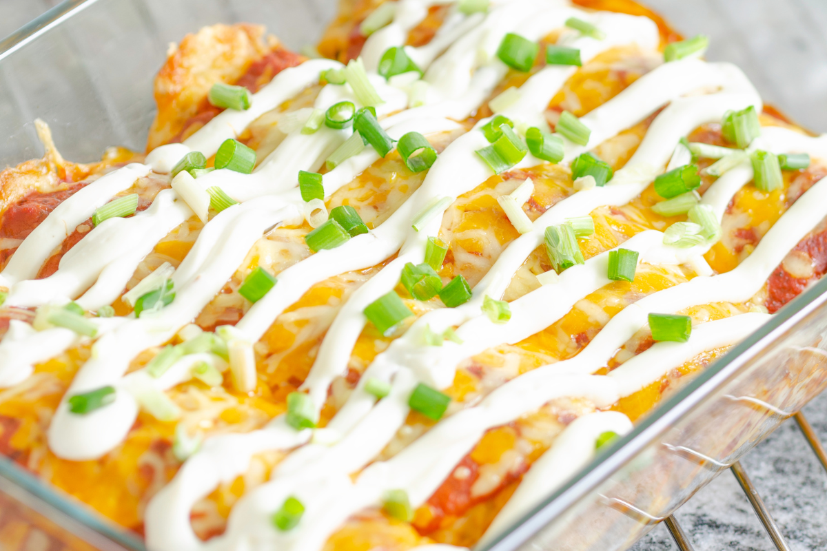 Beef Enchilada Casserole