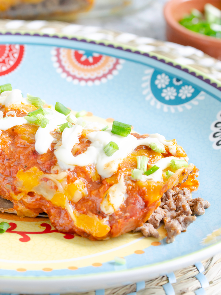 Beef Enchilada Casserole