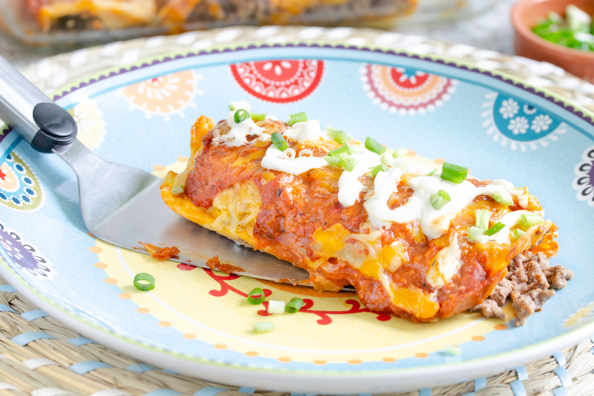 Beef Enchilada Casserole