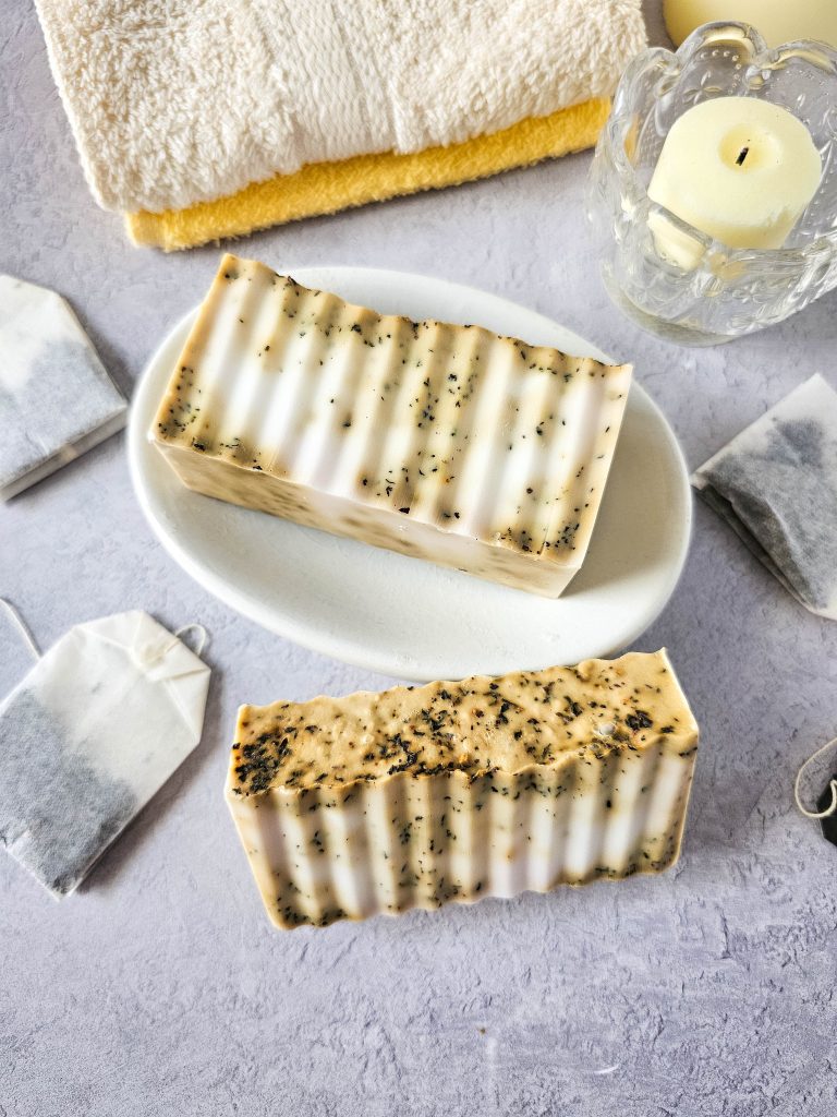Chai Latte Swirl Soap