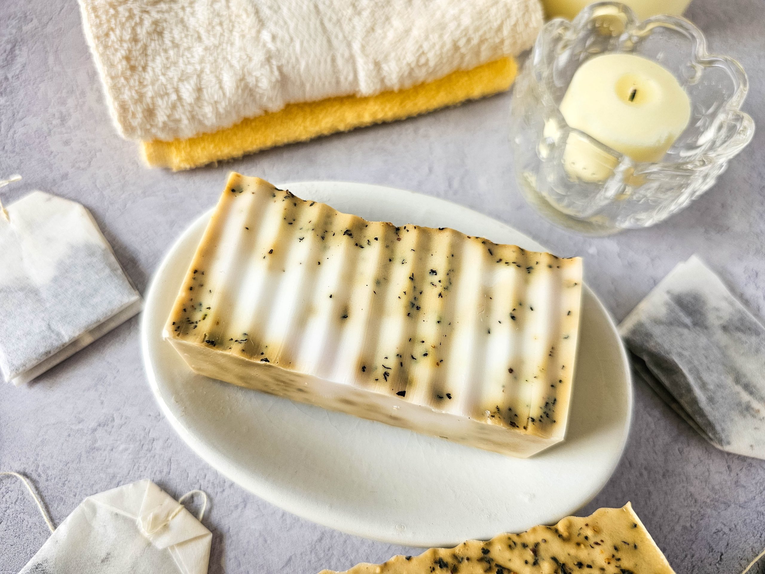 Chai Latte Swirl Soap