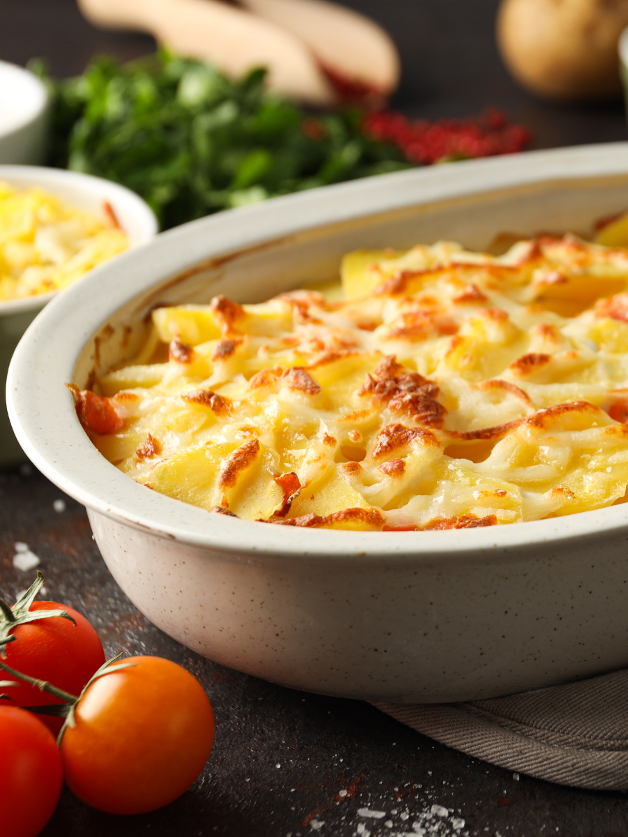 ground beef and potatoes