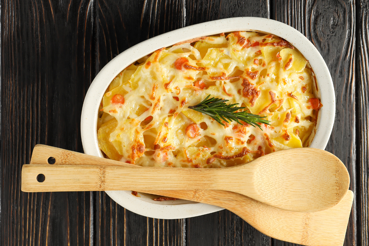 Ground Beef and Potato Casserole