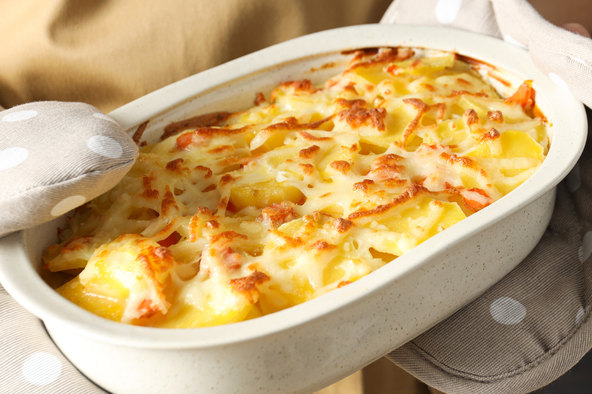 ground beef and potatoes