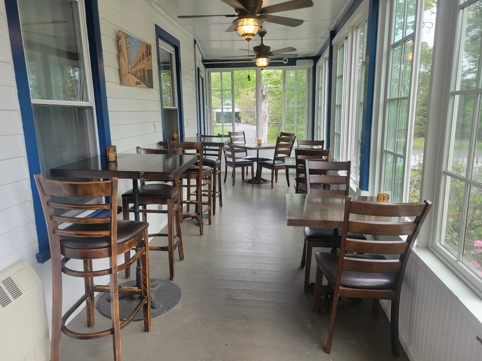 front porch dining
