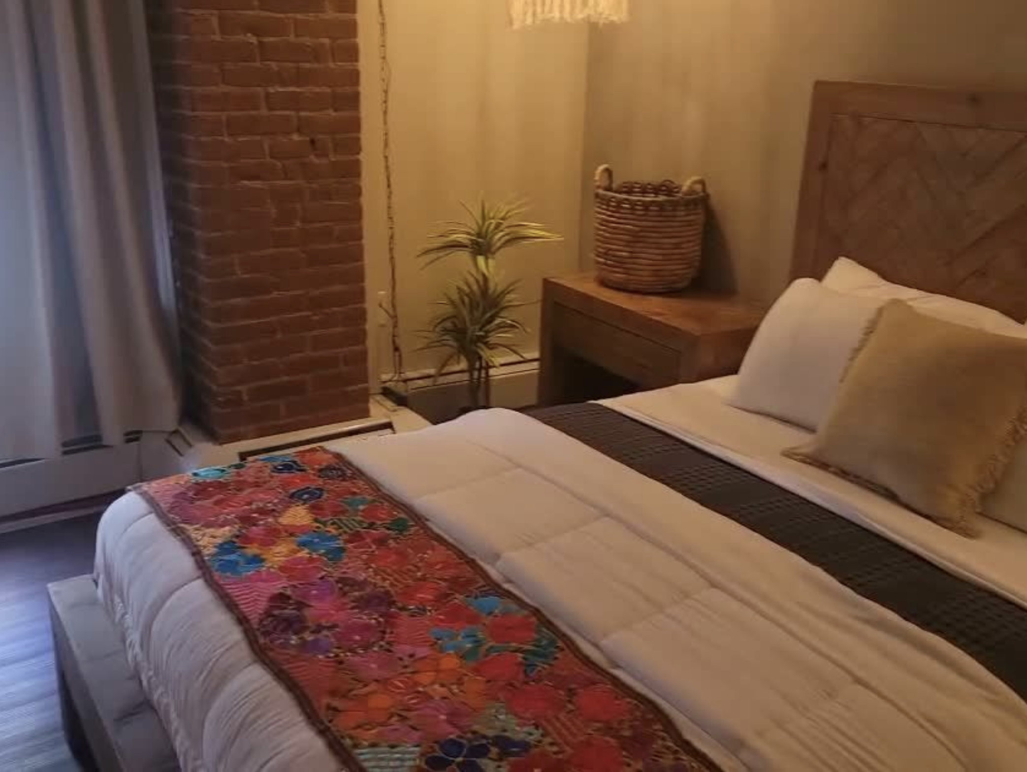 bed at the hotel