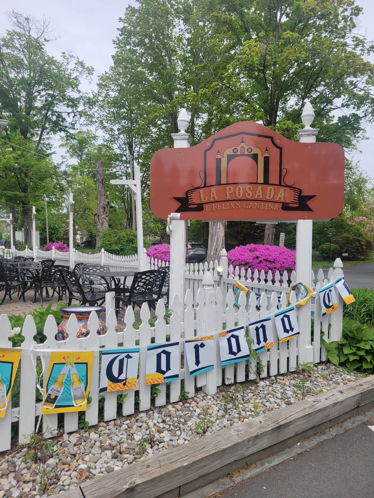 sign for La Posada in Milfrod, PA