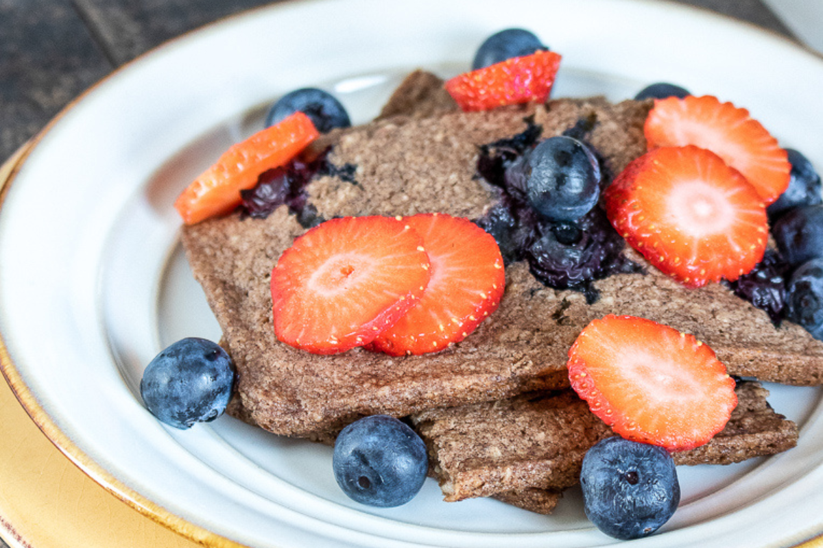 Berry Sheet Pan Pancakes
