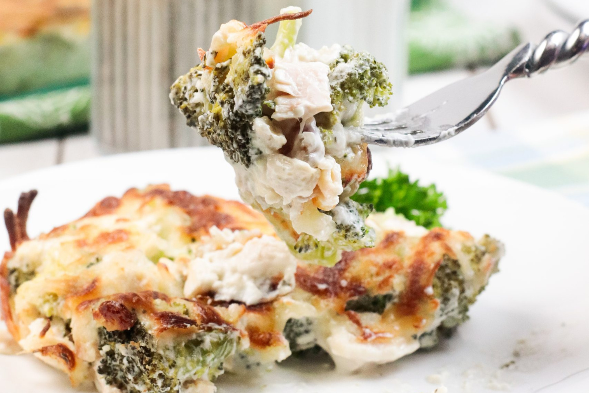 Broccoli Chicken and Cheese Casserole