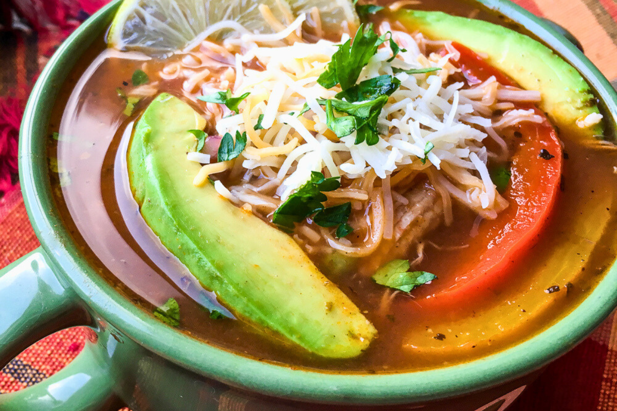 Chicken Fajita Soup