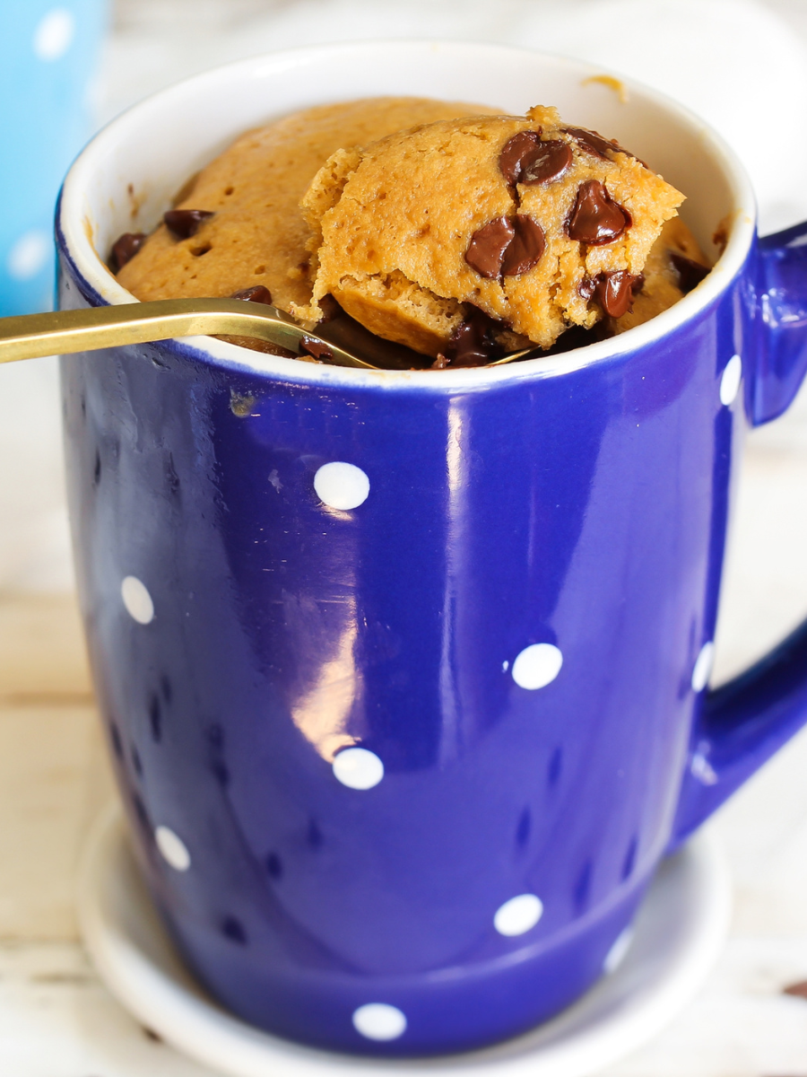 Chocolate Chip Microwave Mug Cake