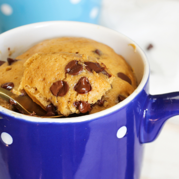 Chocolate Chip Microwave Mug Cake