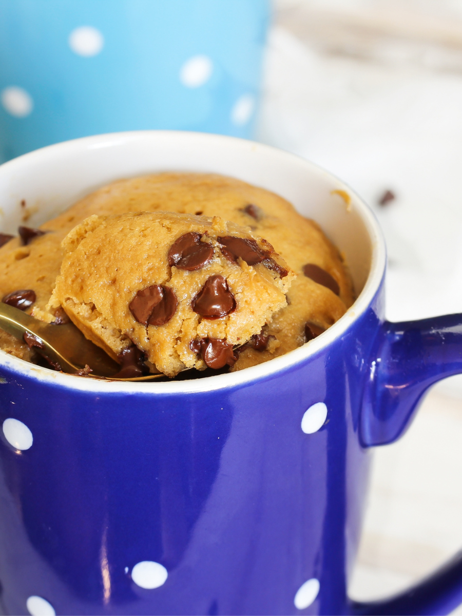 Chocolate Chip Microwave Mug Cake