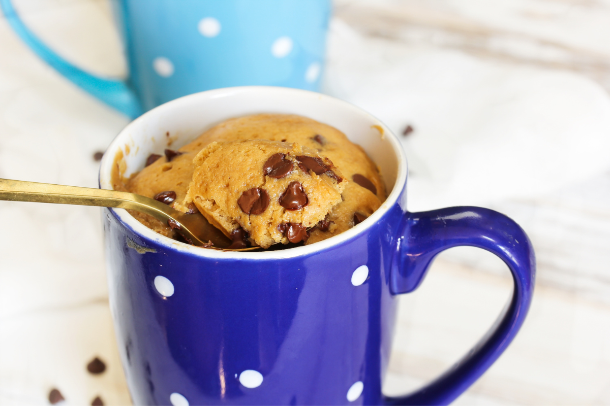 Chocolate Chip Microwave Mug Cake