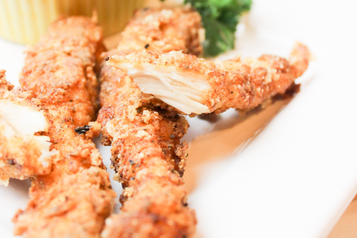 Copycat KFC Crispy Chicken Strips