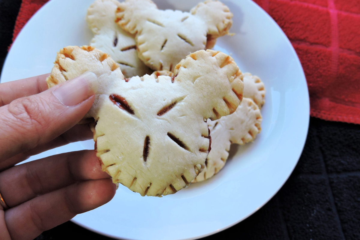 Copycat Mickey Mouse Pie Crust Cookies