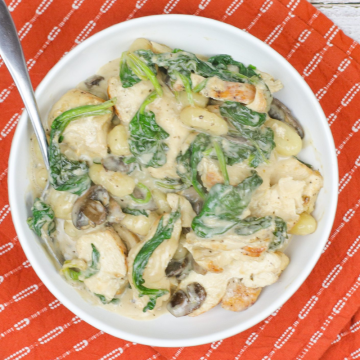 Creamy Chicken and Gnocchi