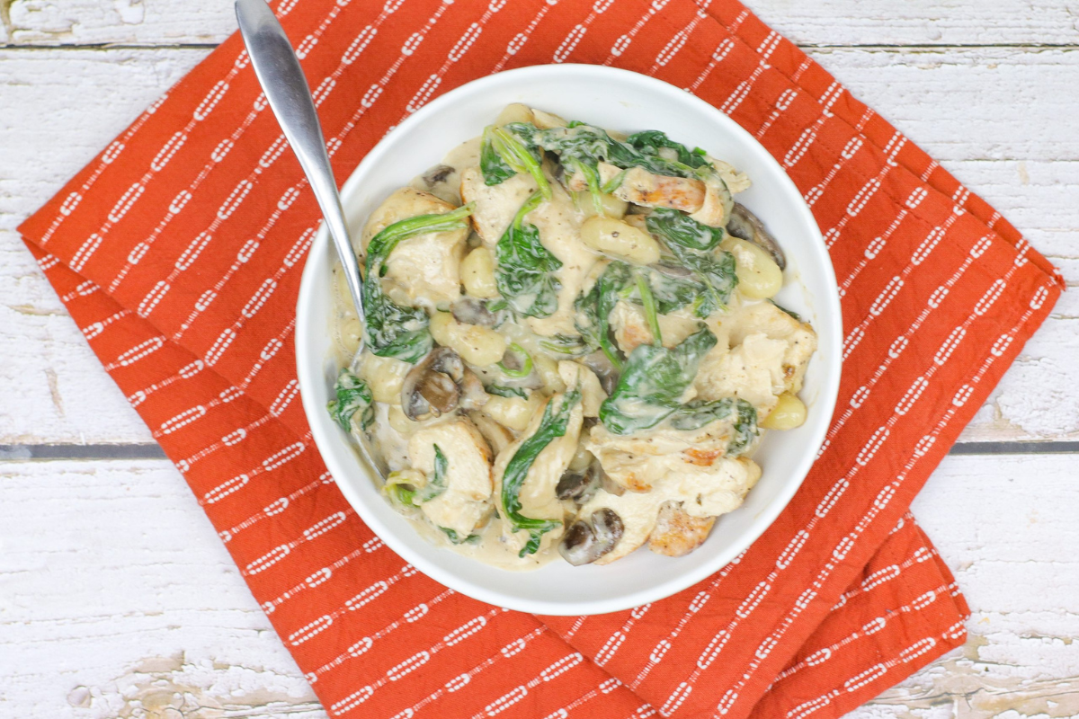 Creamy Chicken and Gnocchi