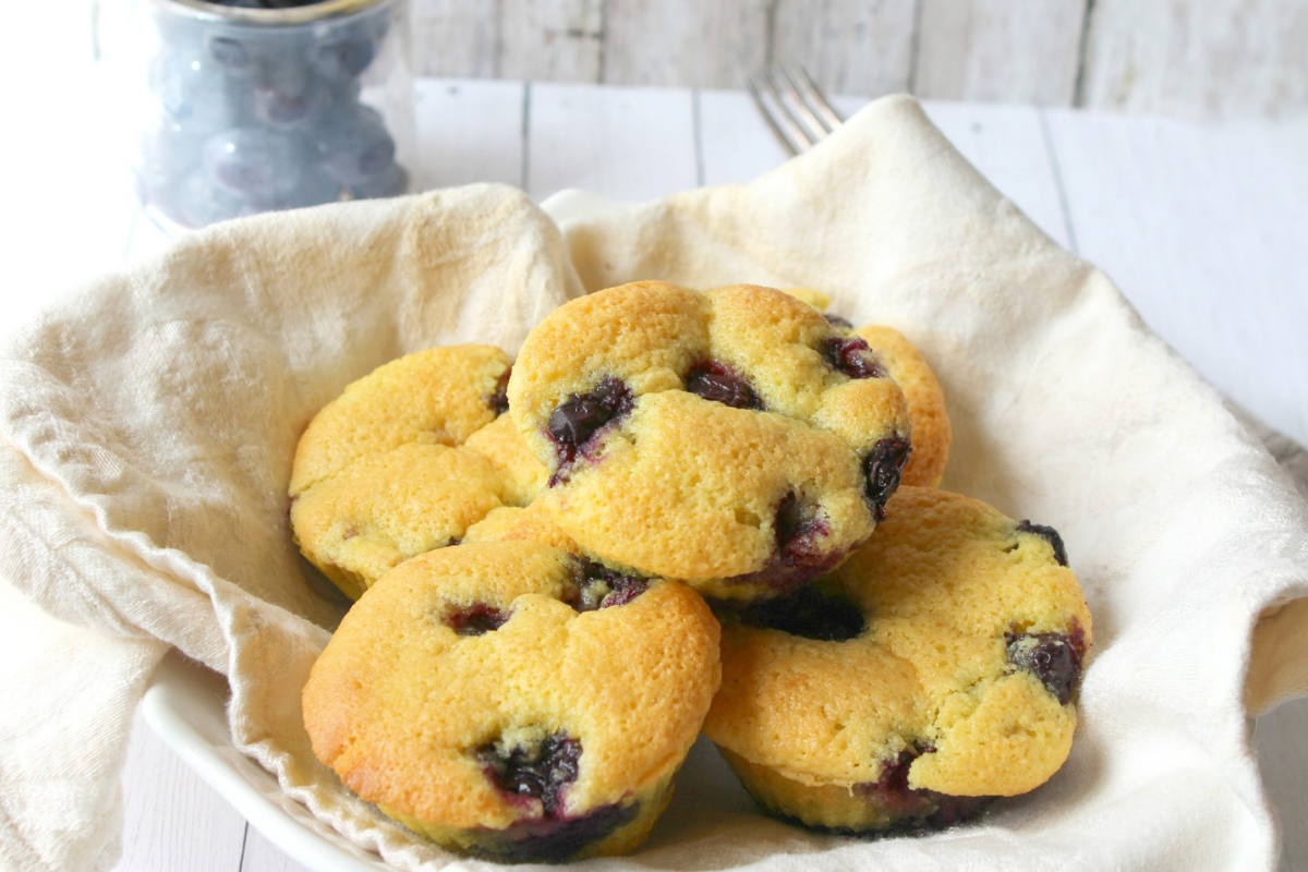Keto Blueberry Muffins