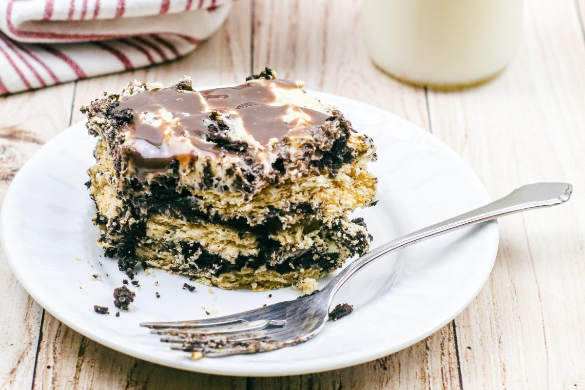 No‑Bake Oreo Cheesecake Icebox Cake