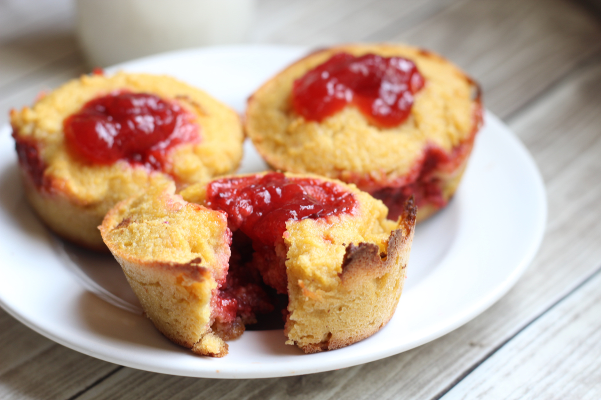 PB&J Muffins: A Low Carb Muffin Recipe