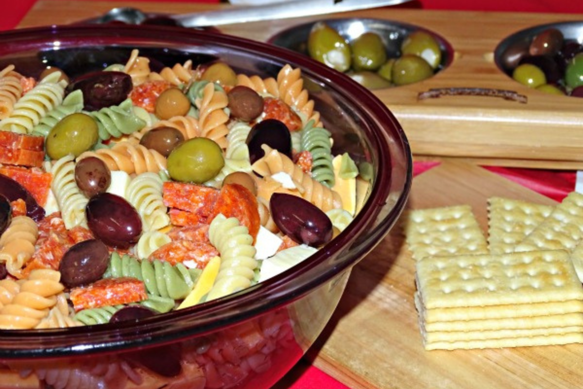 Pasta Salad with Italian Dressing