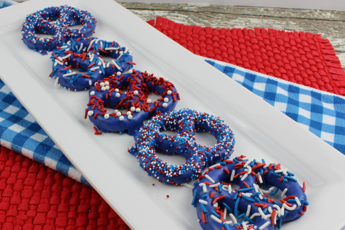 Patriotic Pretzels
