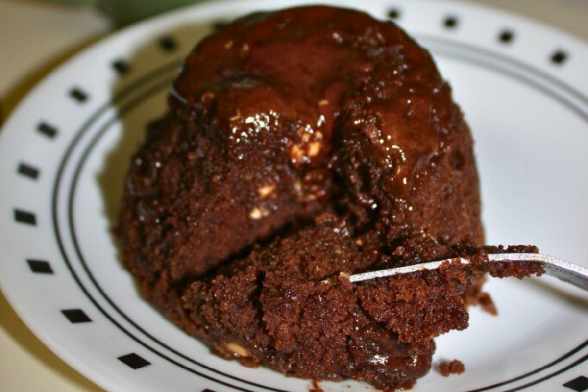 Peanut Butter Chocolate Lava Mug Cake