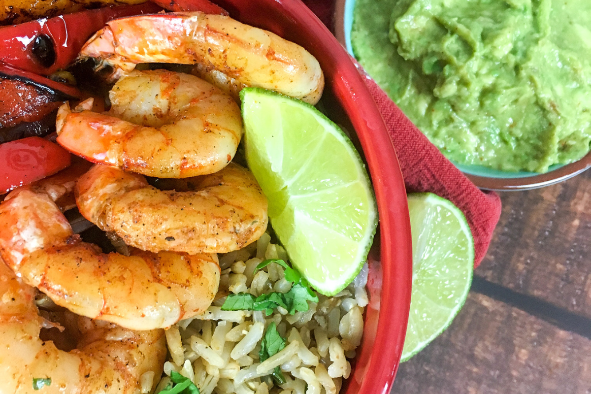 Shrimp Fajita Bowls