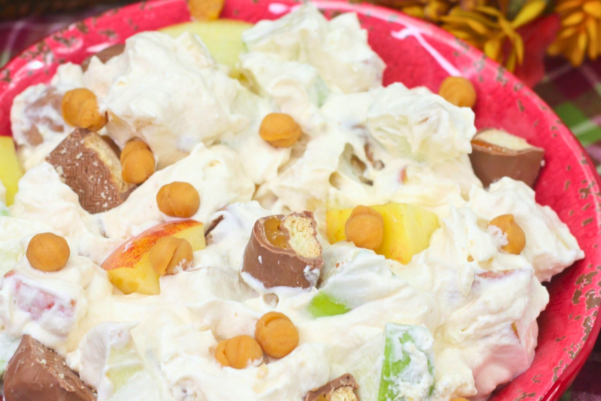 Twix Apple Salad