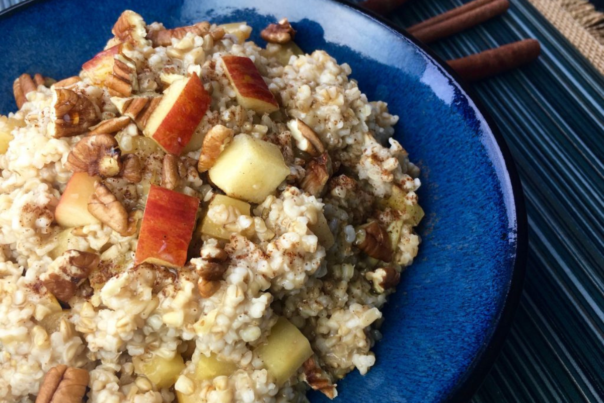 apple cinnamon oatmeal