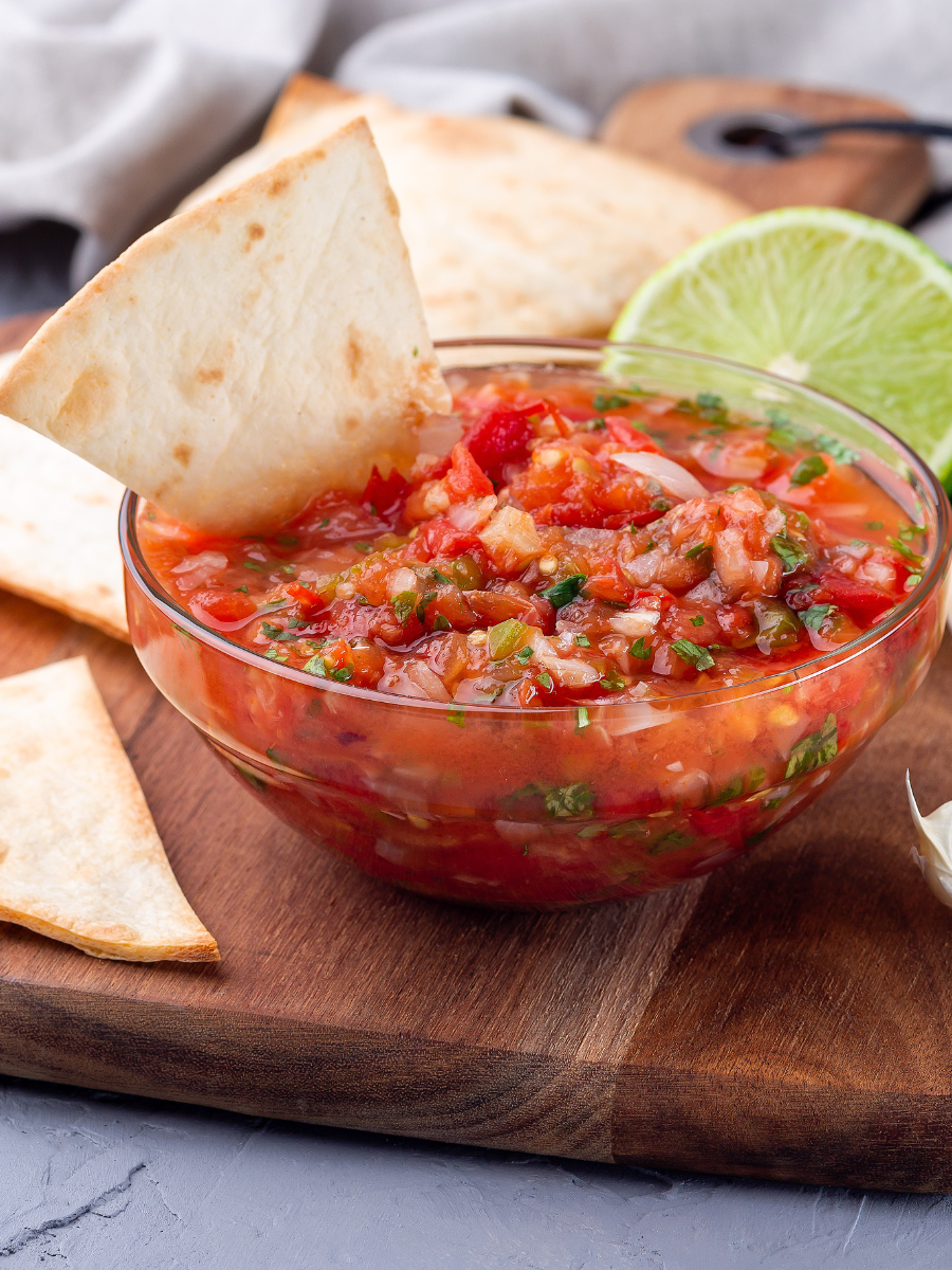 homemade salsa