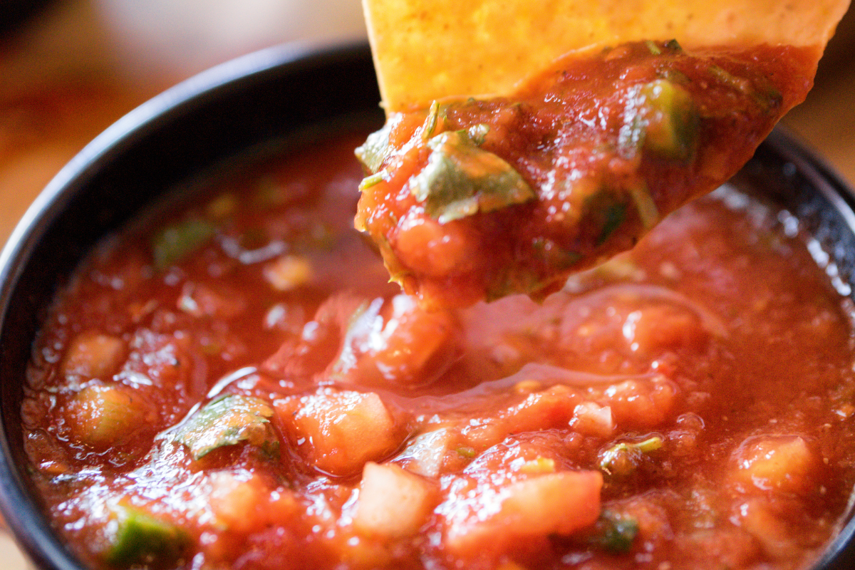 homemade salsa