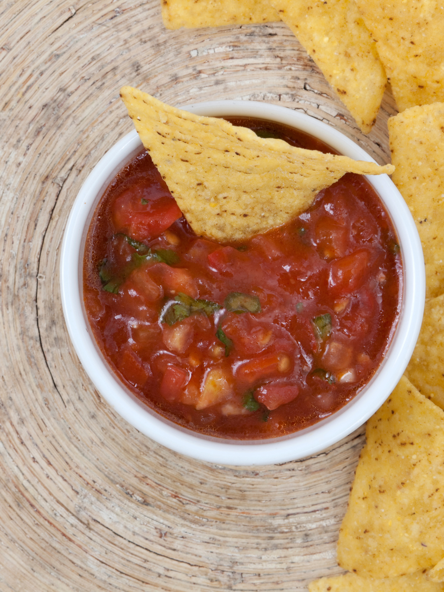 homemade salsa