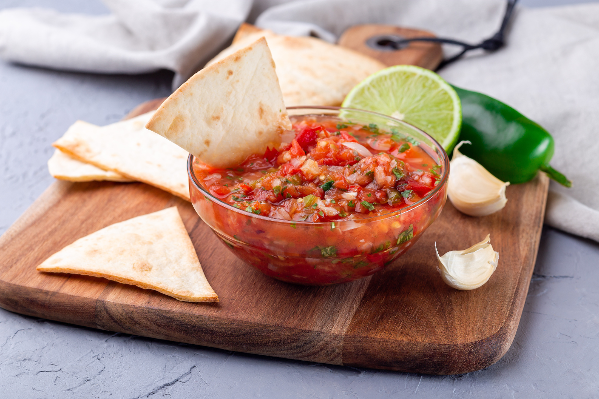 homemade salsa