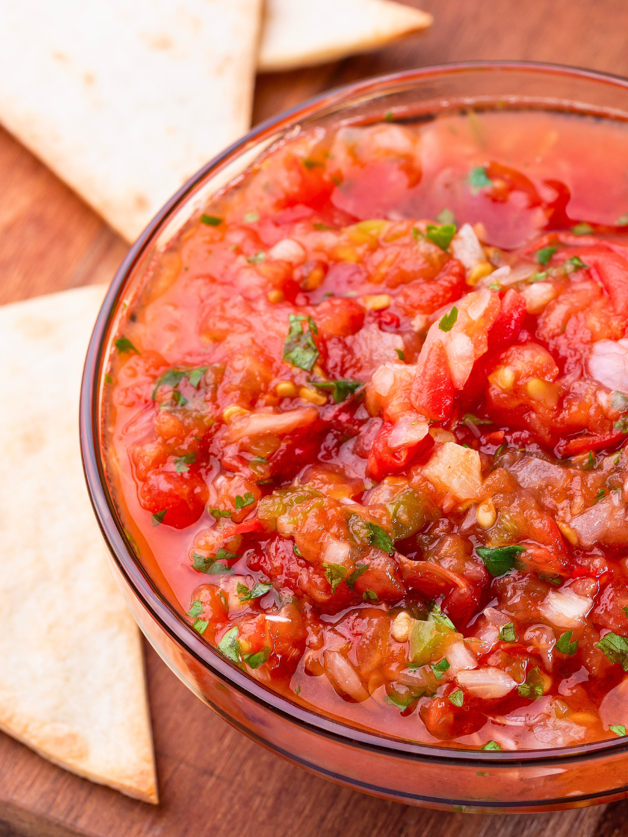 homemade salsa