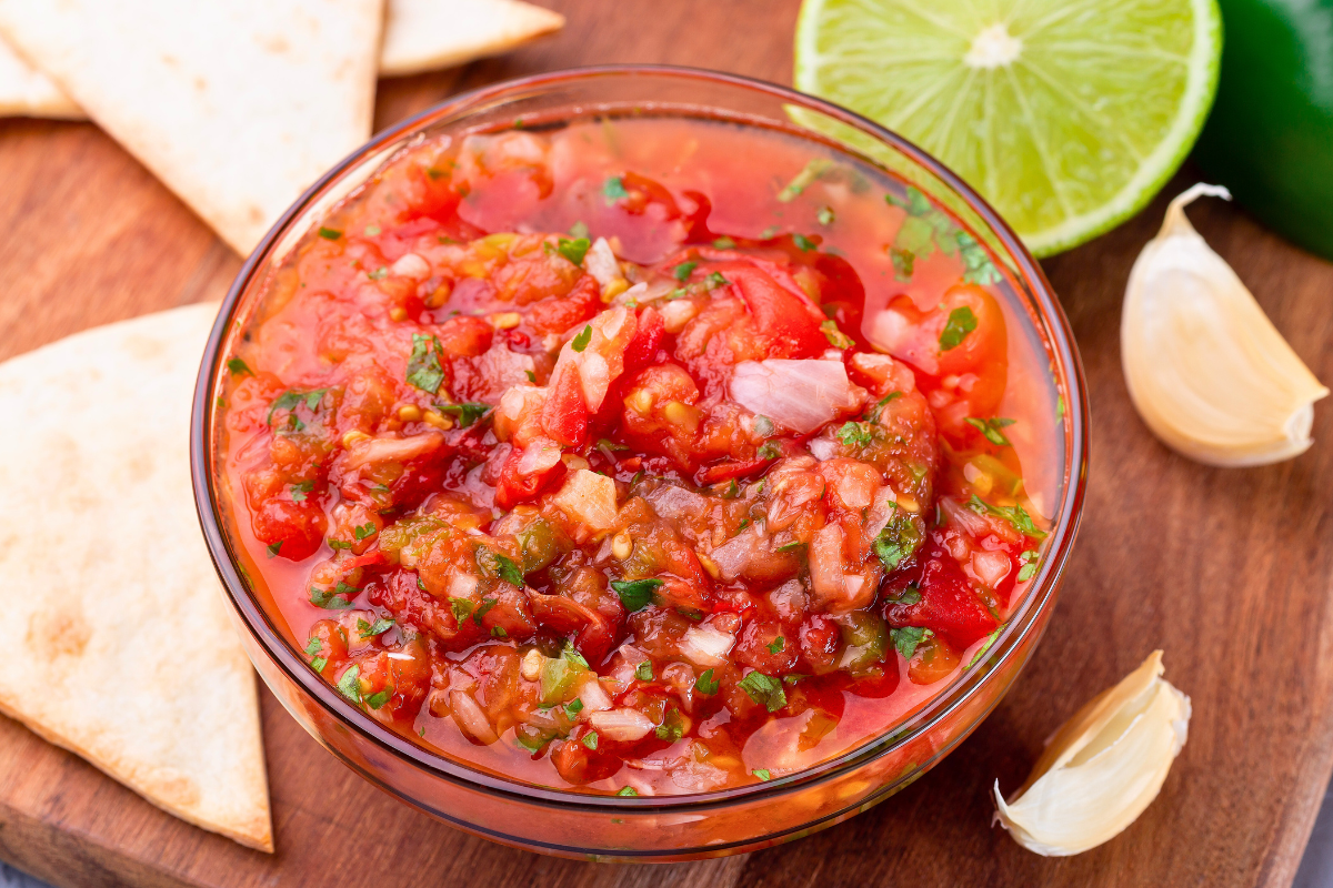 homemade salsa