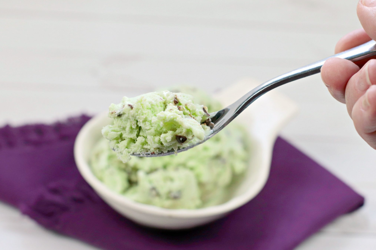 Easy WW No‑Churn Chocolate Mint Ice Cream