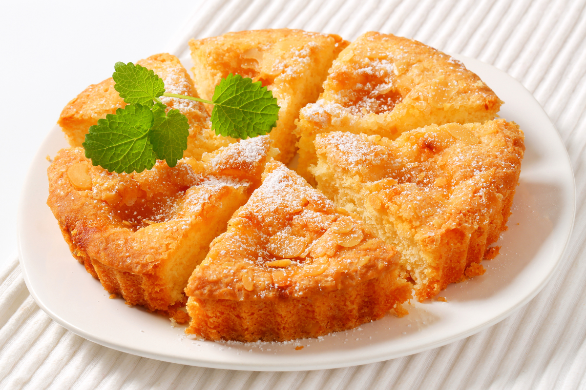 Danish apple cake