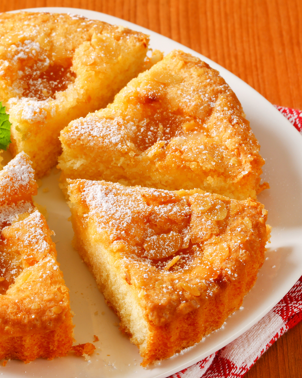Danish apple cake