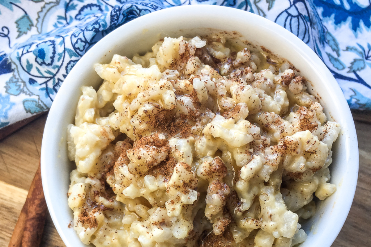 Easy Rice Pudding in the Instant Pot